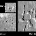 Etchings on Eros and Mars