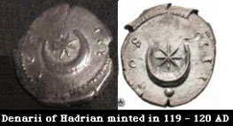 Hadrian's denarii 120AD