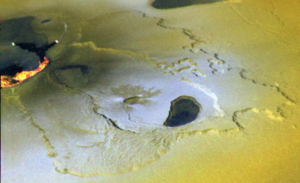 Tvashtar Catena "volcano" on Io