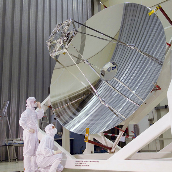 The European Space Agency's Herschel Space Observatory.