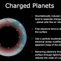 Charged planets