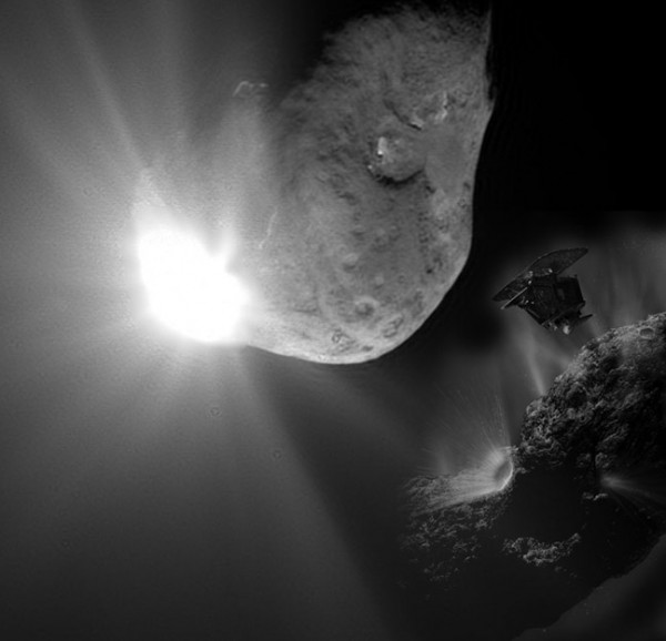 Comparison of Deep Impact expectations to what was observed