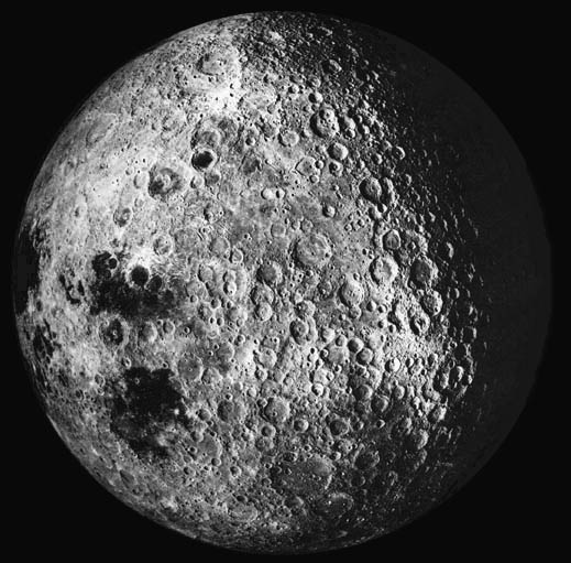 Far side of the Moon from Apollo 16